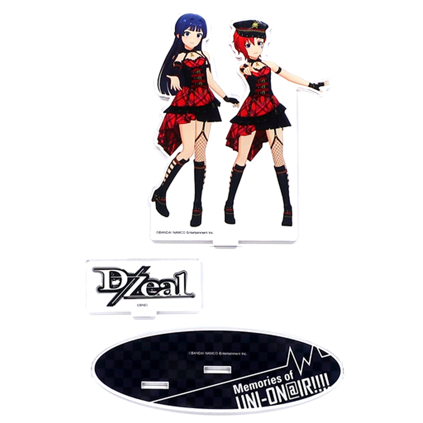 D/Zeal THE IDOLM@STER MILLION LIVE! Unit Acrylic Stand 6thLIVE TOUR Exhibition Memories of UNI-ON@IR!!!! [USED]