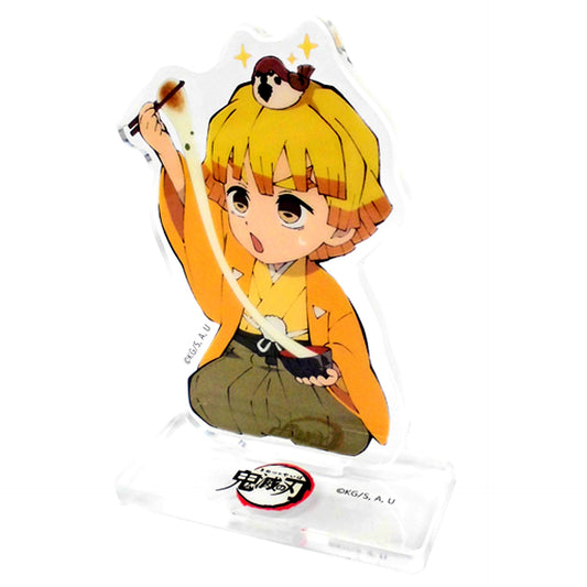 Zenitsu Agatsuma Acrylic Stand Demon Slayer: Kimetsu no Yaiba x ufotable cafe 2020 New Year Event [USED]