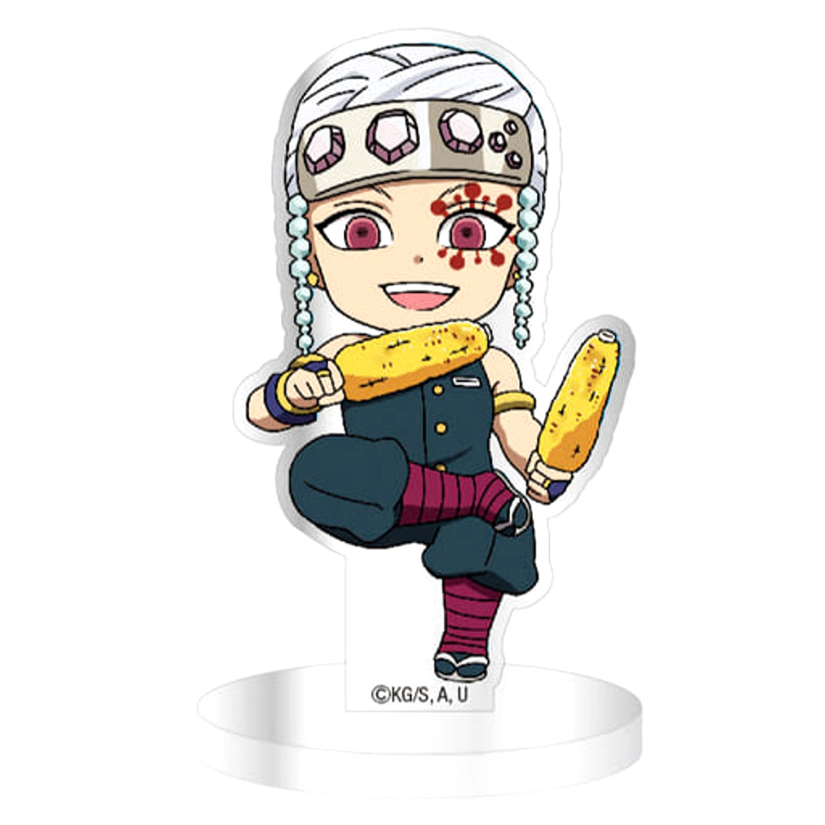 Demon Slayer Kimetsu no Yaiba Tengen Uzui Trading Mini Acrylic Stand Vol.2 Acrylic Stands [USED]