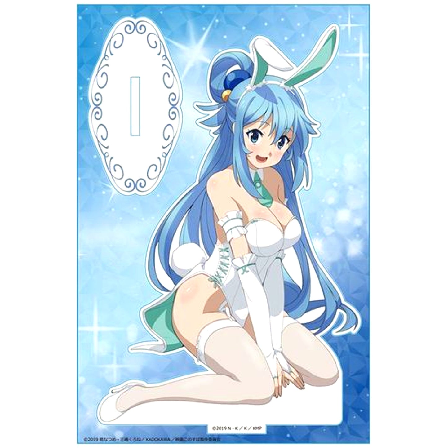 Aqua Acrylic Character Stand Movie KonoSuba: God's Blessing on this Wonderful World! Legend of Crimson [USED]