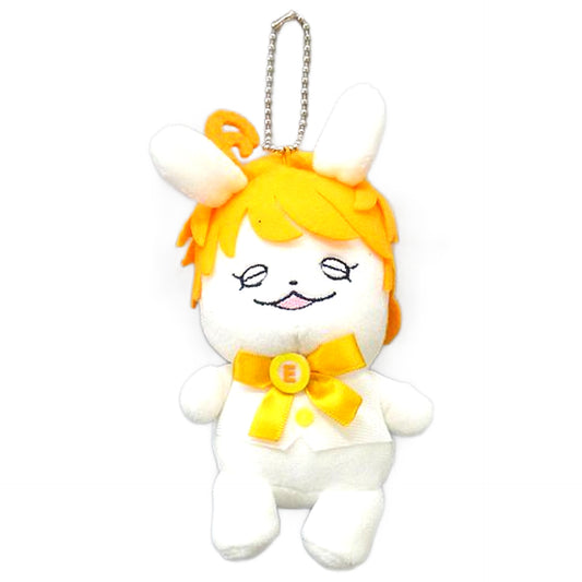 The Promised Neverland Emma Little Bernie Plush Toy with Ball Chain Keychains [USED]