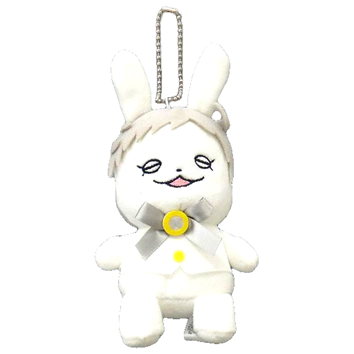 The Promised Neverland Norman Little Bernie Plush Toy with Ball Chain Keychains [USED]