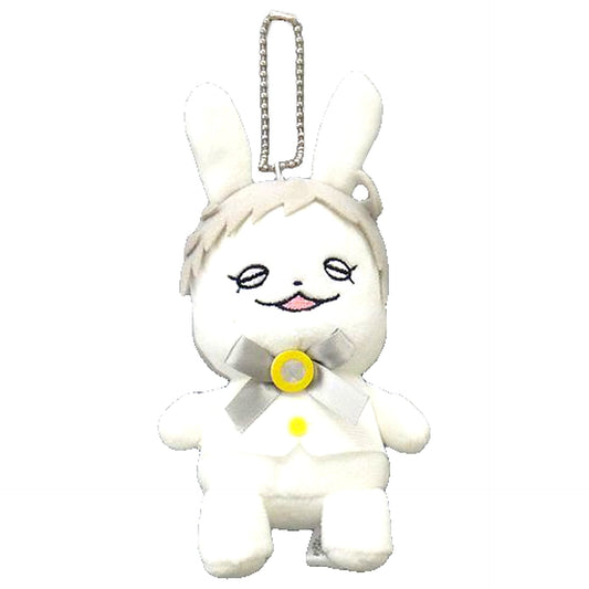 The Promised Neverland Norman Little Bernie Plush Toy with Ball Chain Keychains [USED]