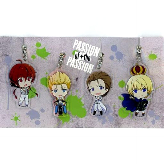 Successive Gang Leaders + Prince Pierre Set PASSION of the PASSION The Idolm@ster SideM Acrylic Keychain [USED]