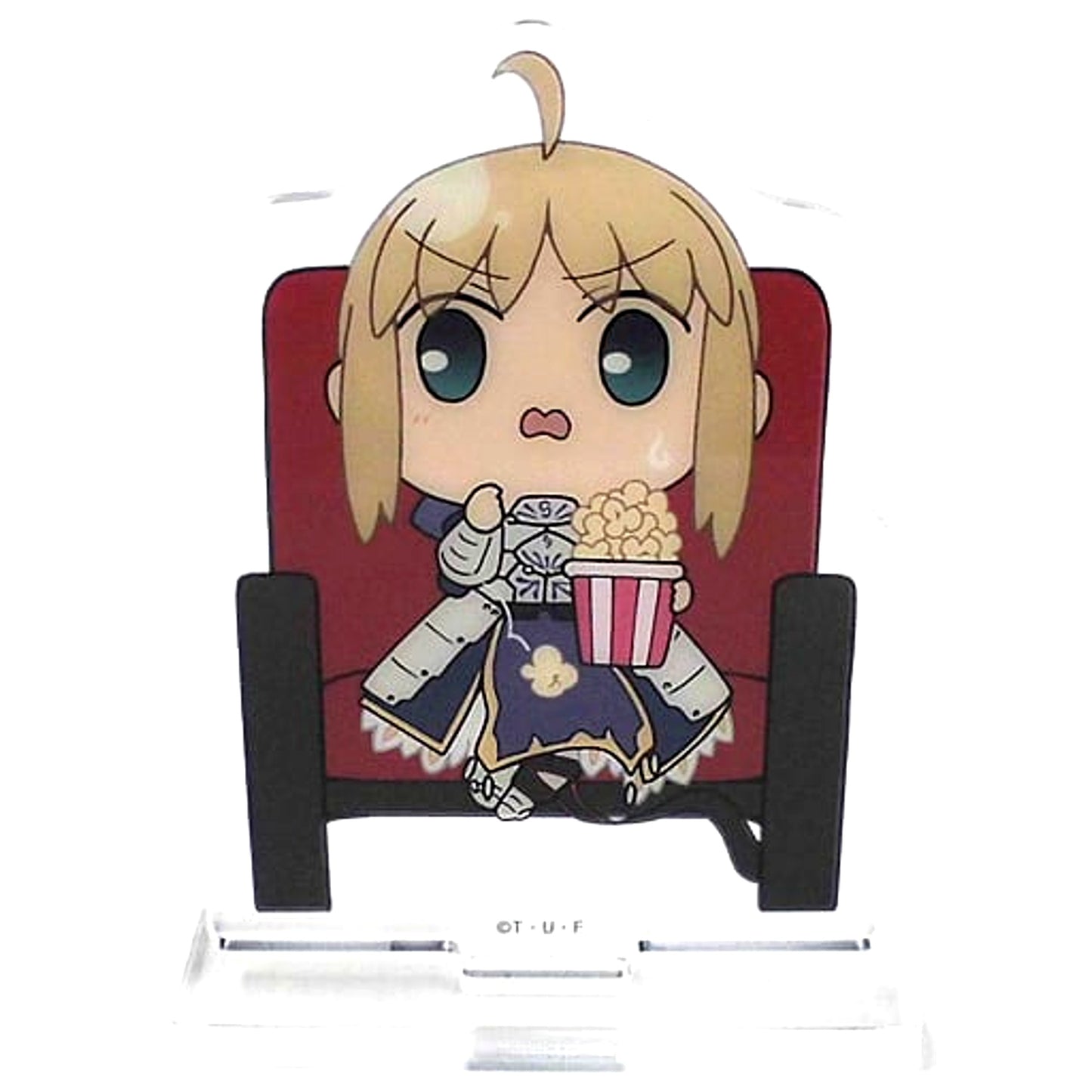 Saber Fate/stay night Heaven's Feel II lost butterfly Crank Up Acrylic Stand FGO Fes 2019 Caldea Park Goods [USED]