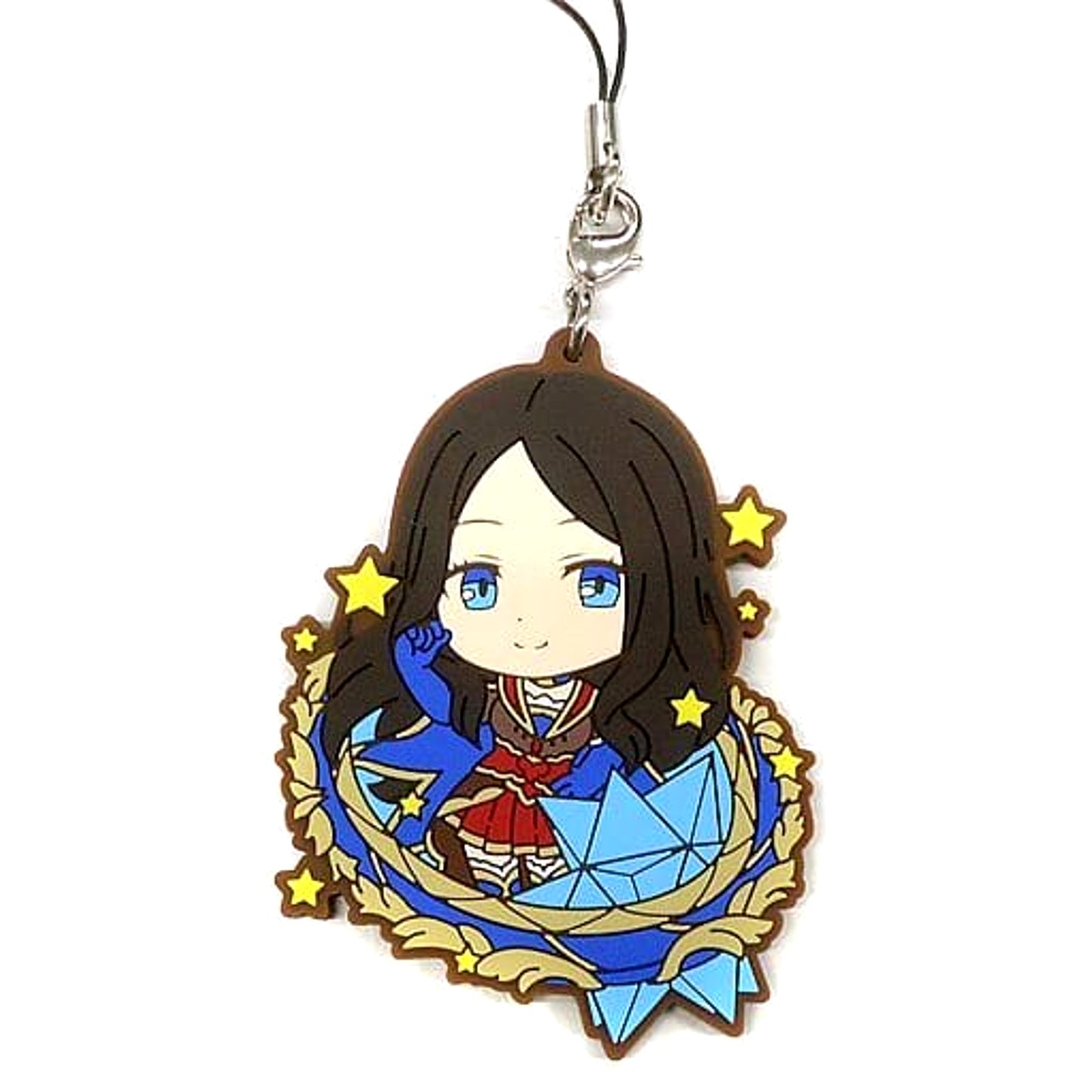 Fate/Grand Order: Absolute Demonic Front - Babylonia Da Vinci Ichiban Kuji Rubber Charm Kyunchara Illustrations Prize E Keychains [USED]
