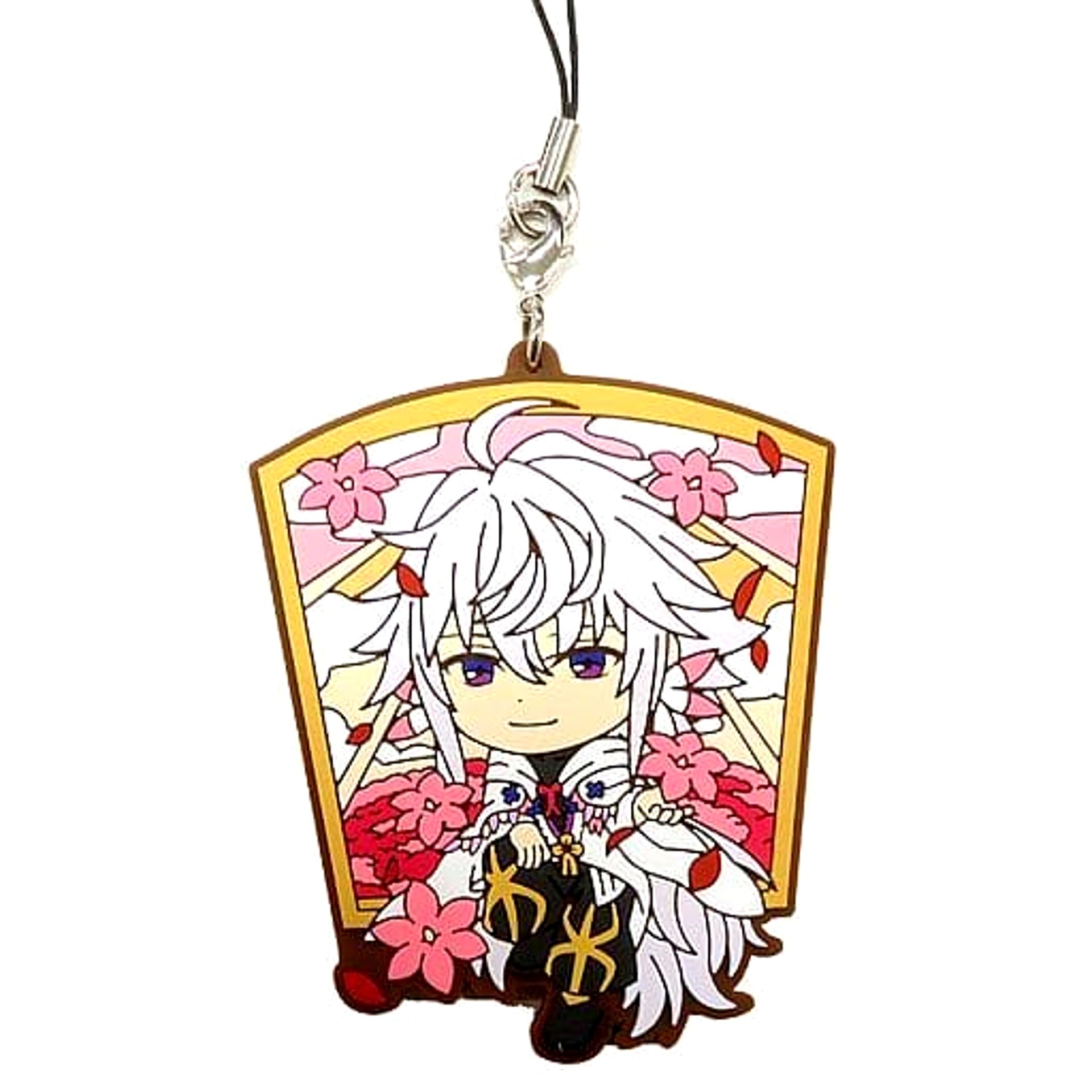 Fate/Grand Order: Absolute Demonic Front - Babylonia Merlin Ichiban Kuji Rubber Charm Kyunchara Illustrations Prize E Keychains [USED]