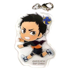 Haikyu!! To The Top Daichi Sawamura Ichiban Kuji Tsuwamono Shuugou! Karasuno Acrylic Charm Kyunchara Illustrations Prize H Charm [USED]