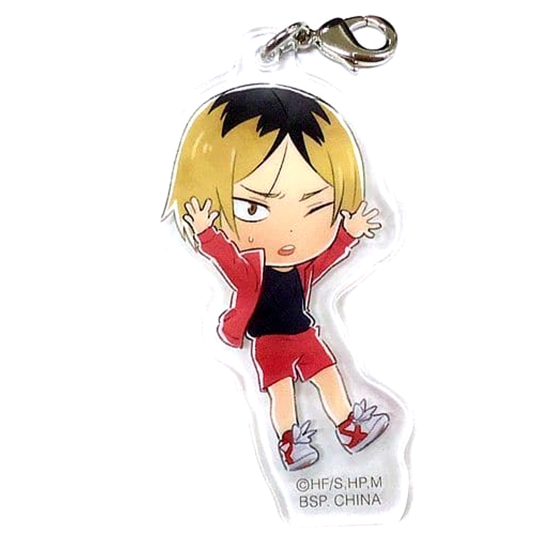 Haikyu!! To The Top Kenma Kozume Ichiban Kuji Tsuwamono Shuugou! Rival School Acrylic Charm Kyunchara Illustrations Prize I Charm [USED]