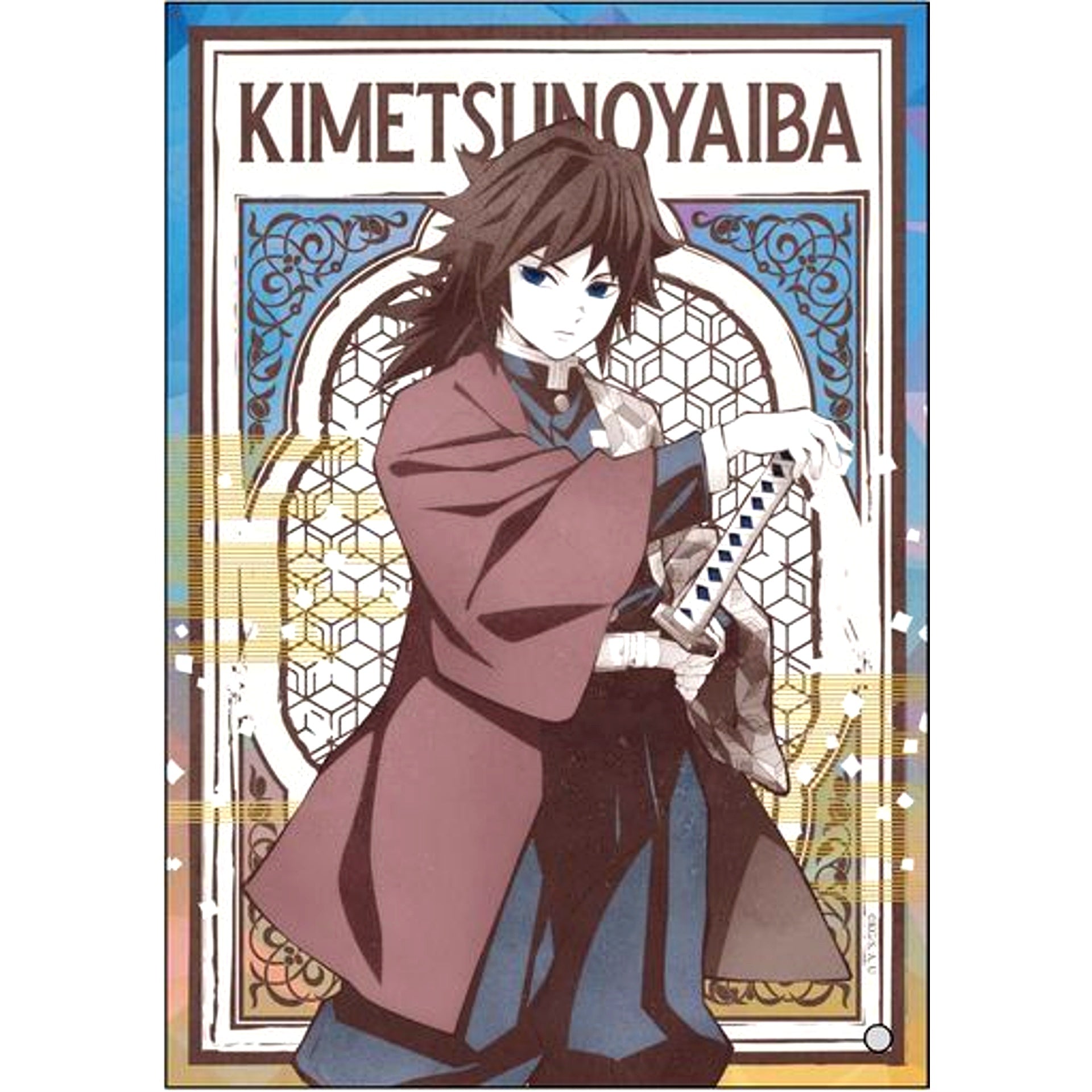 Giyu Tomioka Mini Acrylic Art Demon Slayer [USED]