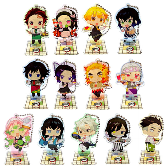 Set of 13 Demon Slayer x SWEETS PARADISE Trading Acrylic Stand [USED]