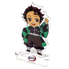 Demon Slayer: Kimetsu no Yaiba Character Emaki Cafe in ufotable Cafe Tanjiro Kamado Connecting Random Acrylic Stand Season 1 Left Hand Raised Acrylic Stands [USED]