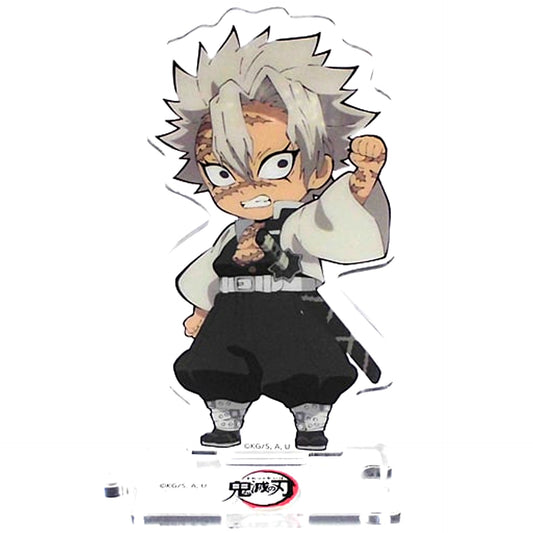 Sanemi Shinazugawa Left Hand Raised Demon Slayer Character Emaki Cafe in ufotable Cafe Connecting Random Acrylic Stand Phase 1 [USED]