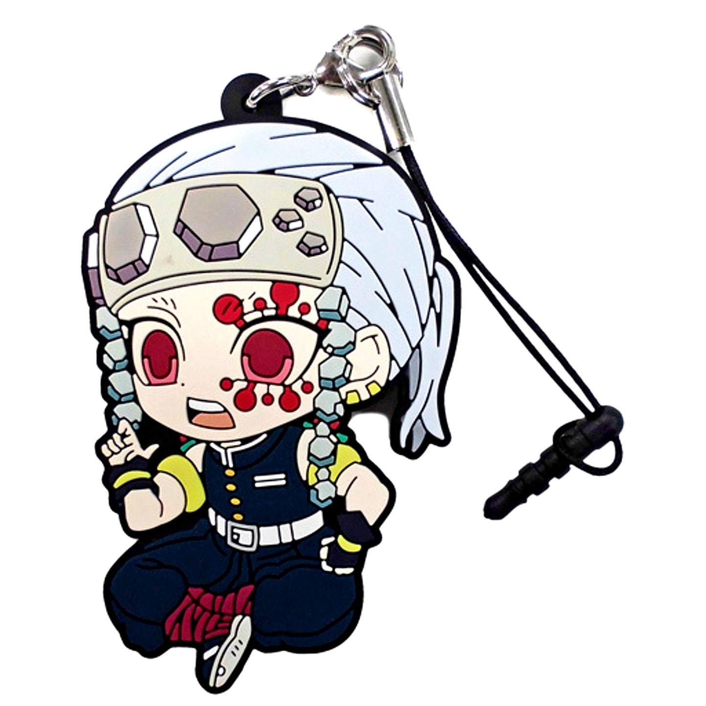 Tengen Uzui Bonus Edition Demon Slayer Petanko Trading Rubber Strap Hashira Ver. Sweets Paradise BOX Bonus [USED]