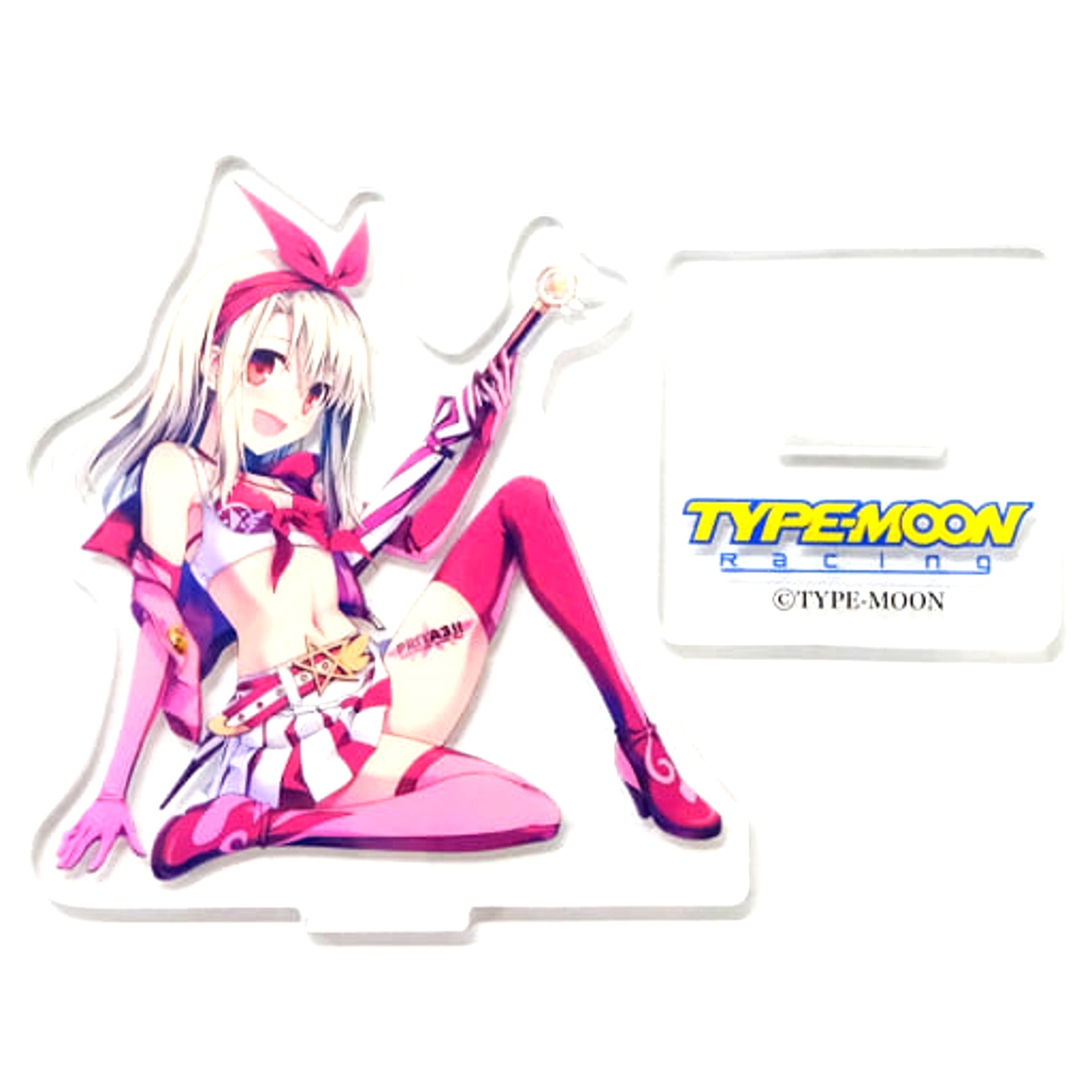 Illyasviel von Einzbern Fate/TYPE-MOON Racing Acrylic Stand TGS2019 Goods [USED]