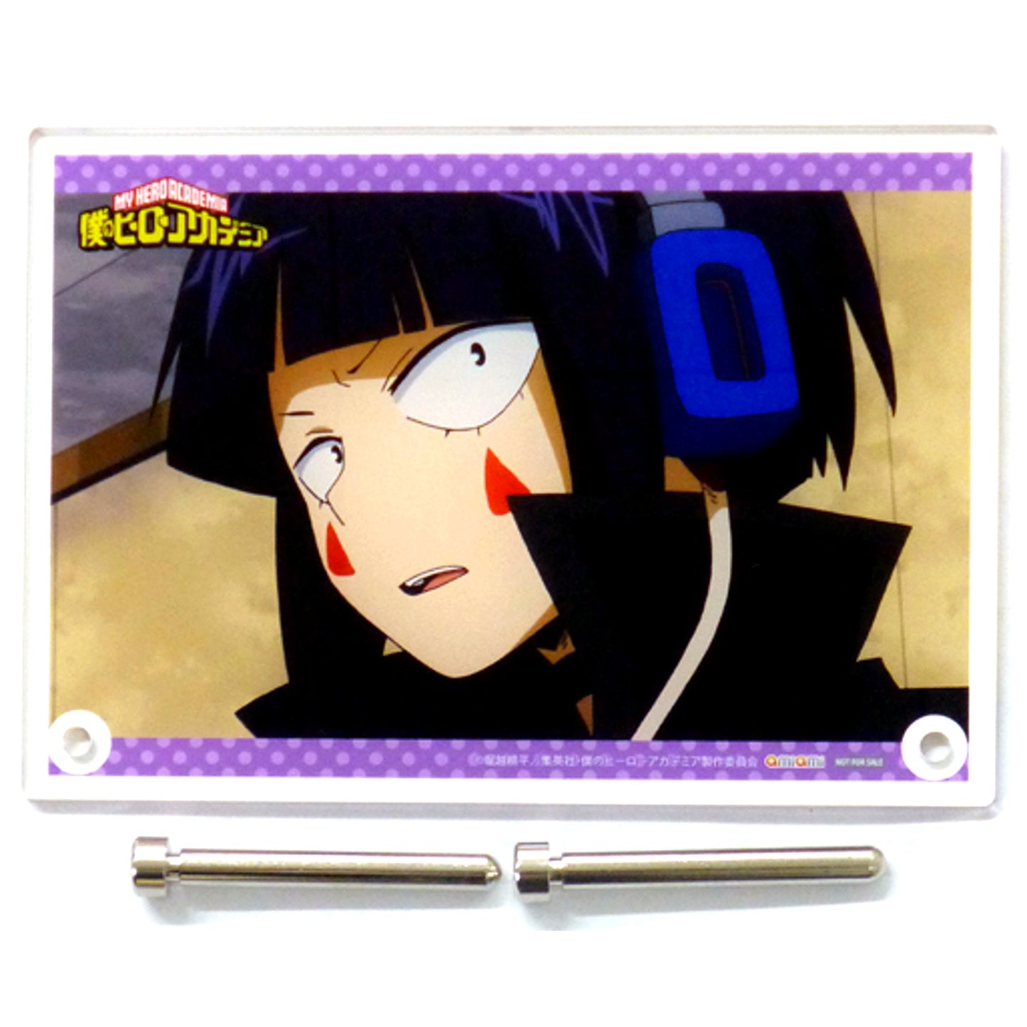 Kyoka Jiro Acrylic Character Plate My Hero Academia Kyoka Jiro Hero Suit Ver. 1/8 PVC Painted Completed Figure AmiAmi Limited Bonus [USED]