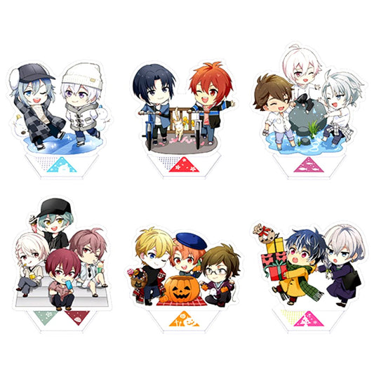 Set of 6 IDOLiSH7 Trading Acrylic Stand 2020 Calendar Ver. [USED]