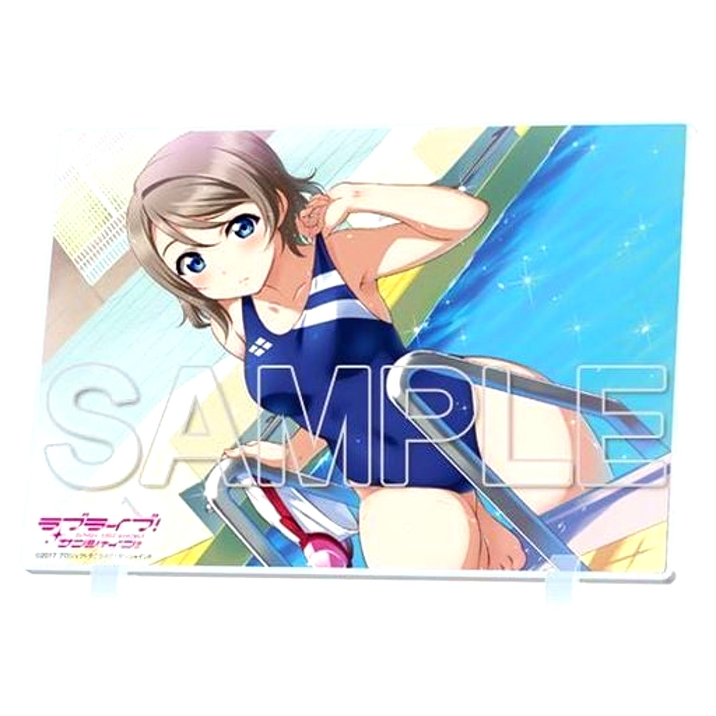 You Watanabe Ver. Big Acrylic Stand Love Live! Sunshine!! [USED]