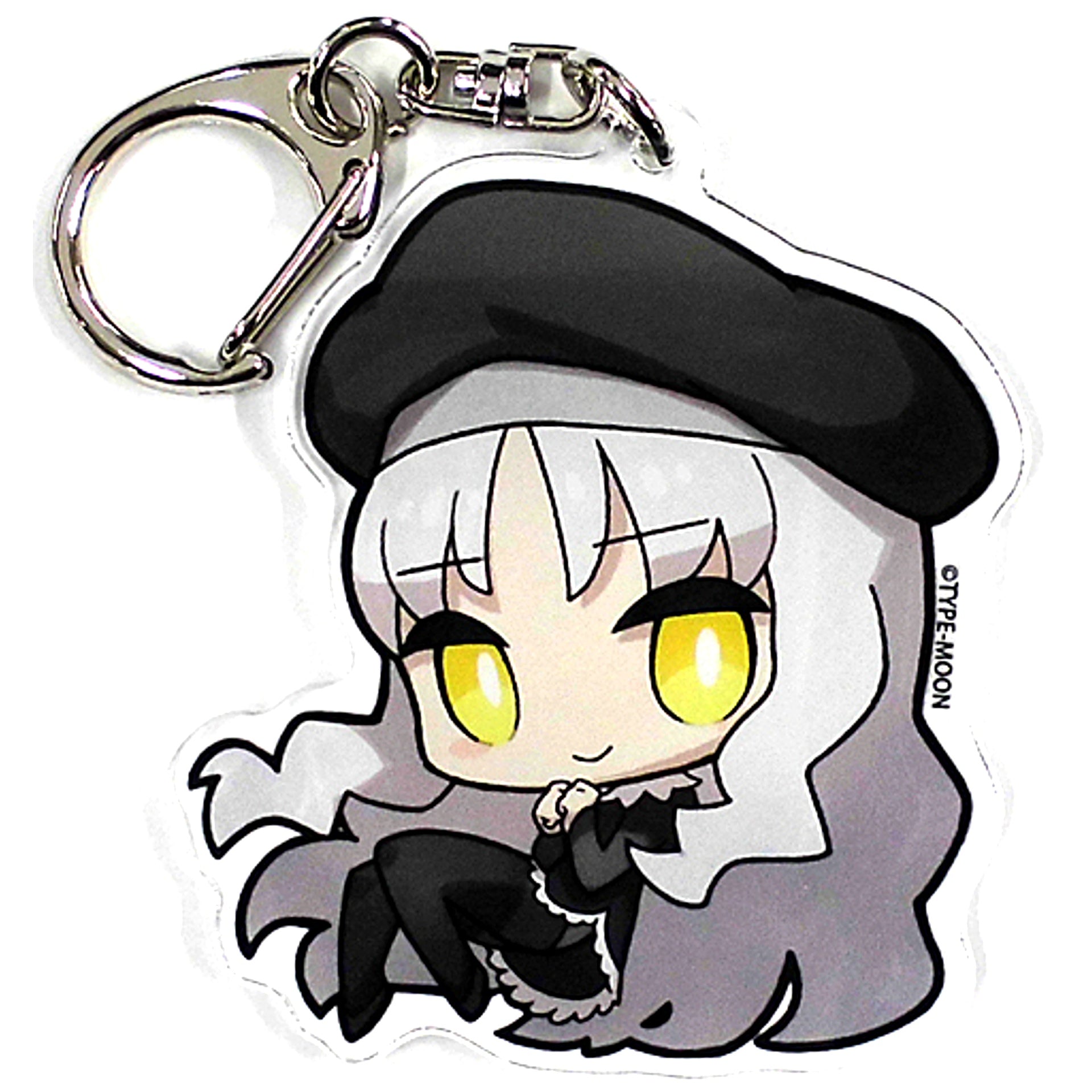 Caren Hortensia TYPE-MOON Exhibition Fate/stay night 15th Celebration Drawn Mini Character Acrylic Keychain Vol.2 [USED]