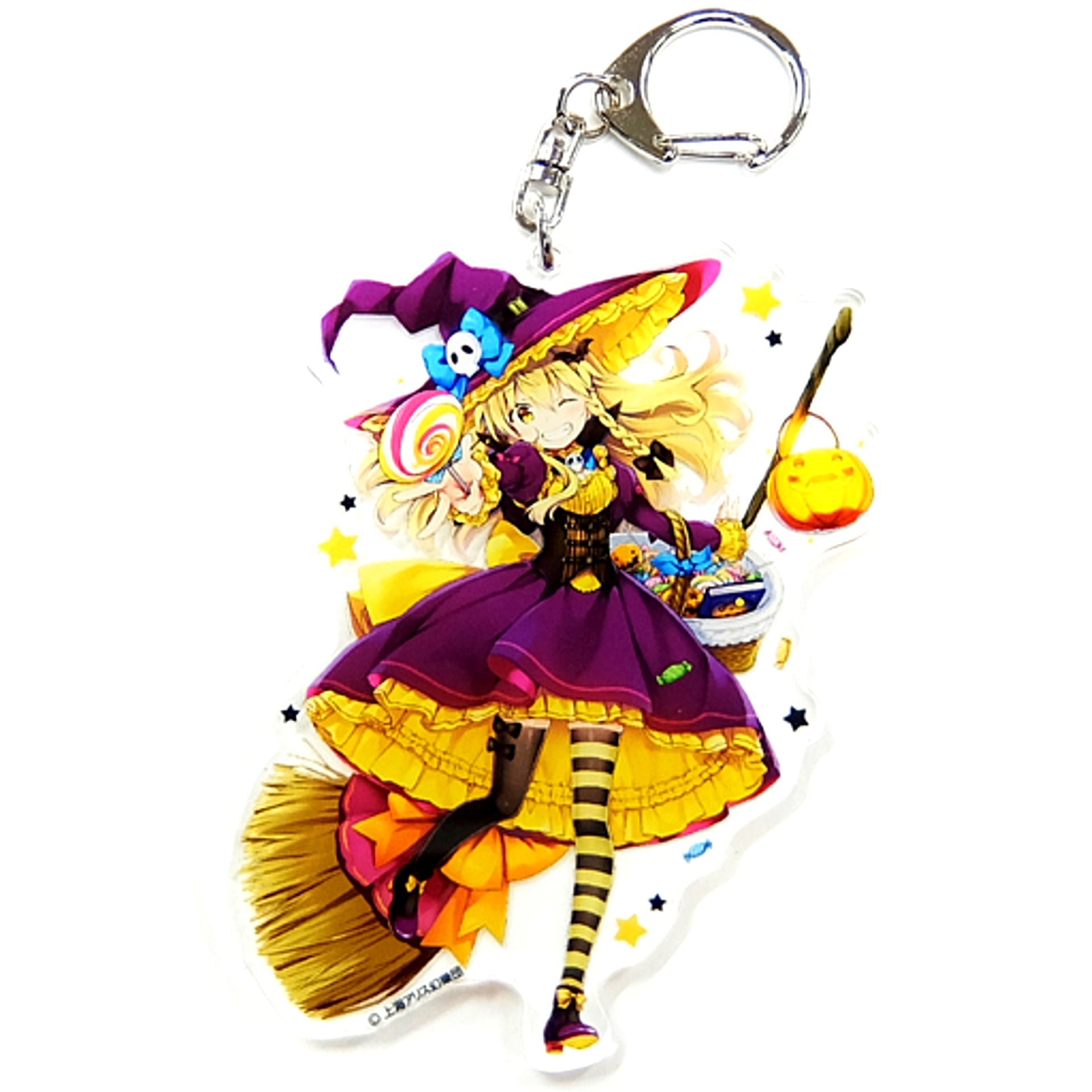 Marisa Kirisame Touhou Project x Atre Akihabara Hakurei Shrine Autumn Festival 2018 Jumbo Acrylic Keychain [USED]