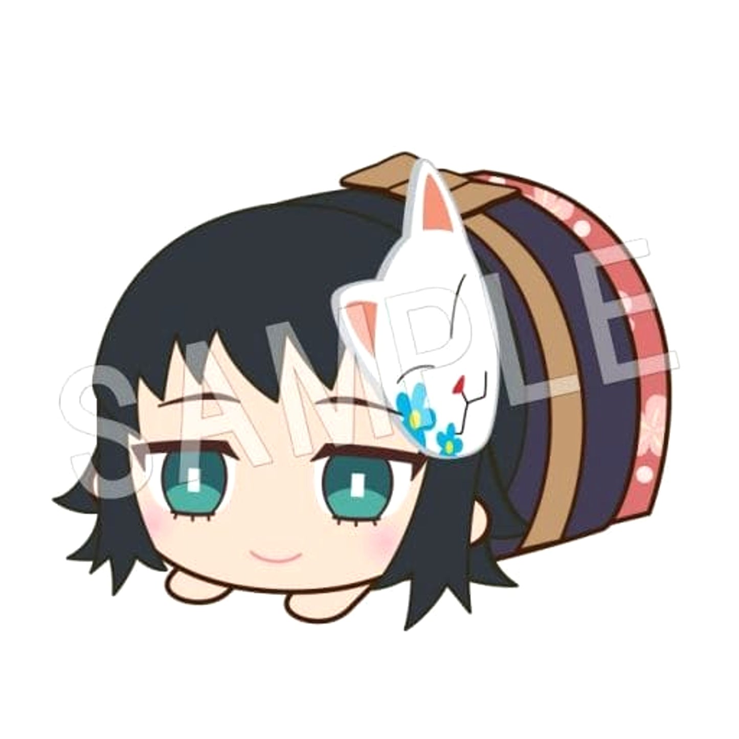 Makomo Demon Slayer: Kimetsu no Yaiba Mochikororin 3 Plush Mascot [USED]