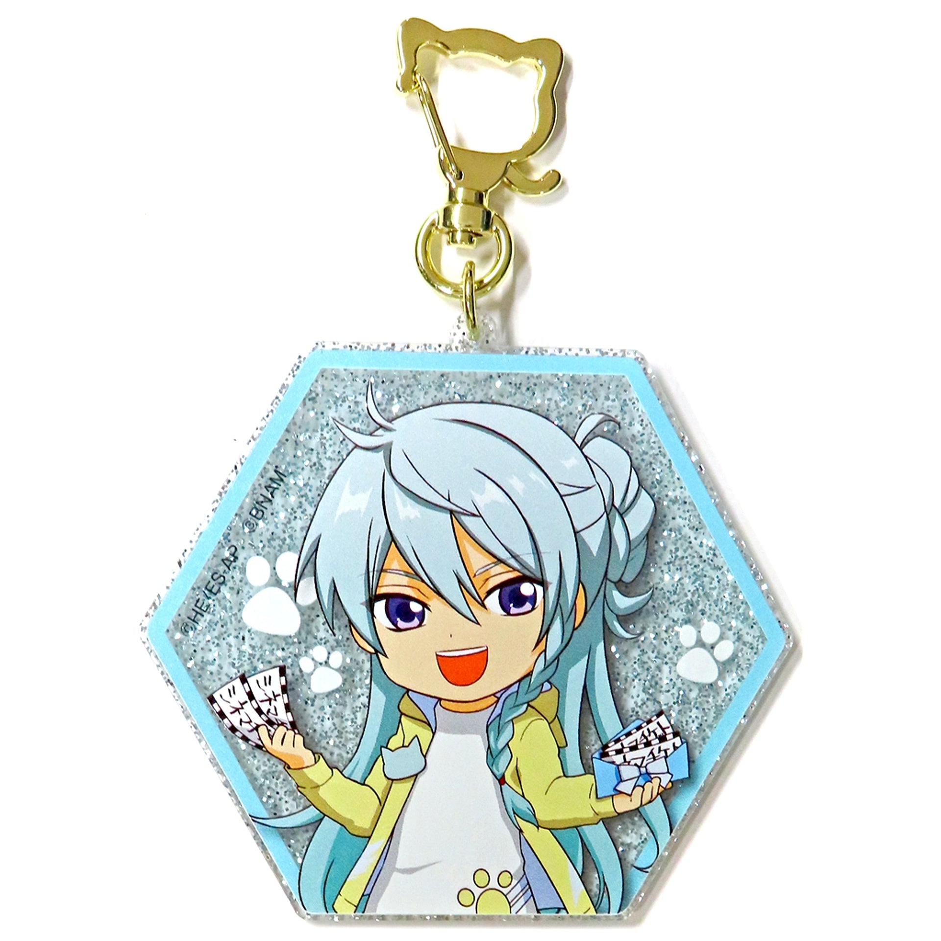 Wataru Hibiki Ensemble Stars! in Namjatown Find it! Found it! Hide and Seek Puni Puni Paw Prize A Acrylic Keychain [USED]
