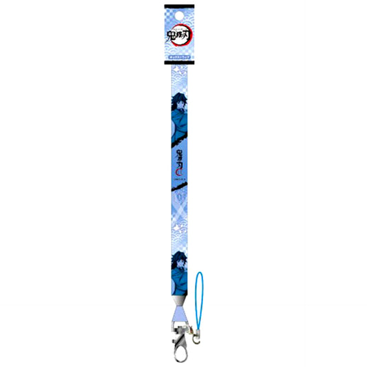 Giyu Tomioka Demon Slayer Kimetsu no Yaiba Neck Strap [USED]