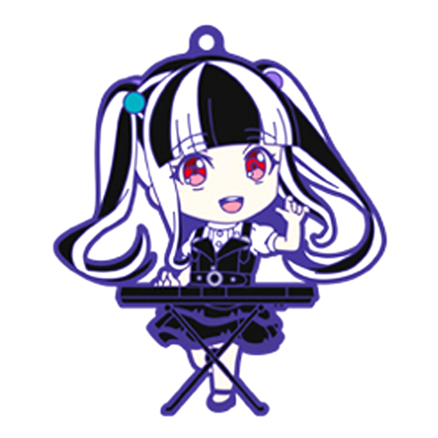 PAREO RAISE A SUILEN BanG Dream! Nendoroid Plus Trading Rubber Strap [USED]