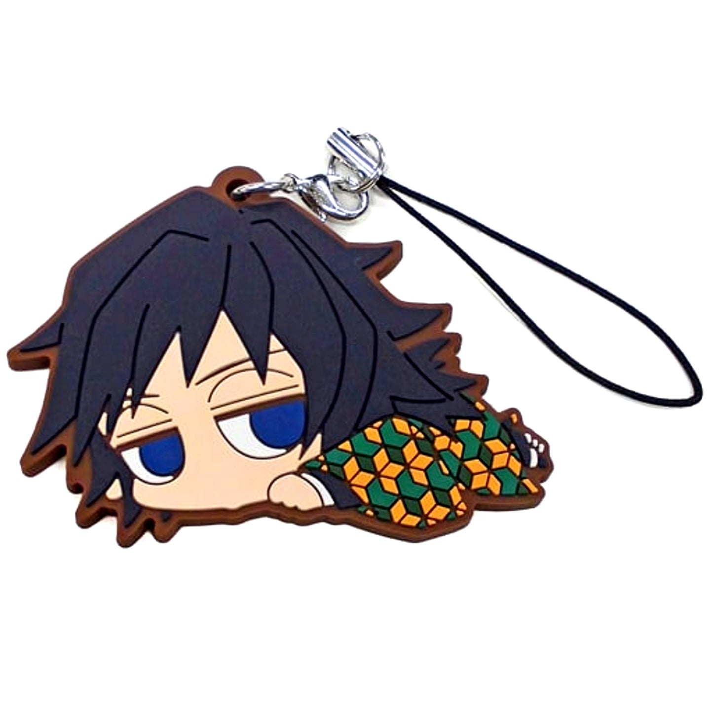 Giyu Tomioka Demon Slayer Rubber Strap Collection Daroon [USED]