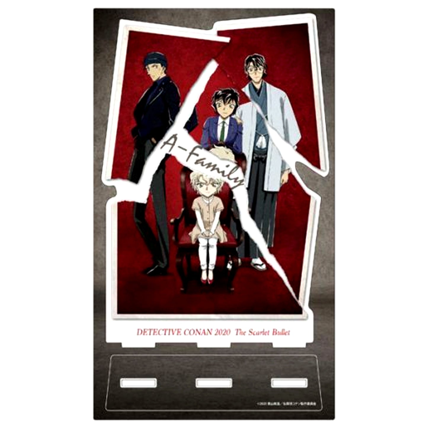Group C. Acrylic Art Stand Movie Detective Conan The Scarlet Bullet [USED]