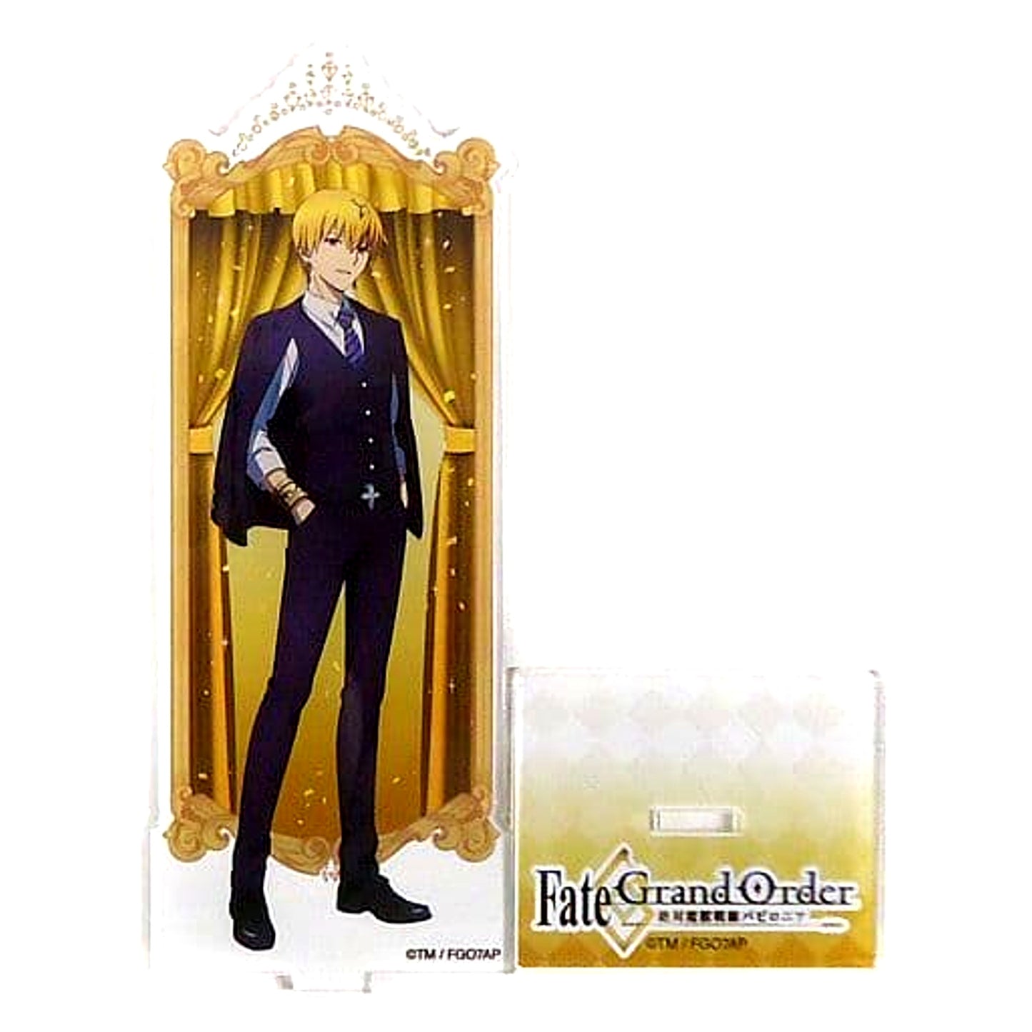 Caster Gilgamesh Party ver. Fate/Grand Order Absolute Demonic Front: Babylonia Acrylic Stand Lawson [USED]