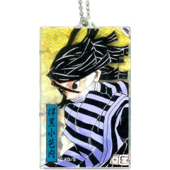 Demon Slayer: Kimetsu no Yaiba Obanai Iguro Glitter Acrylic Keychain Collection Keychains [USED]