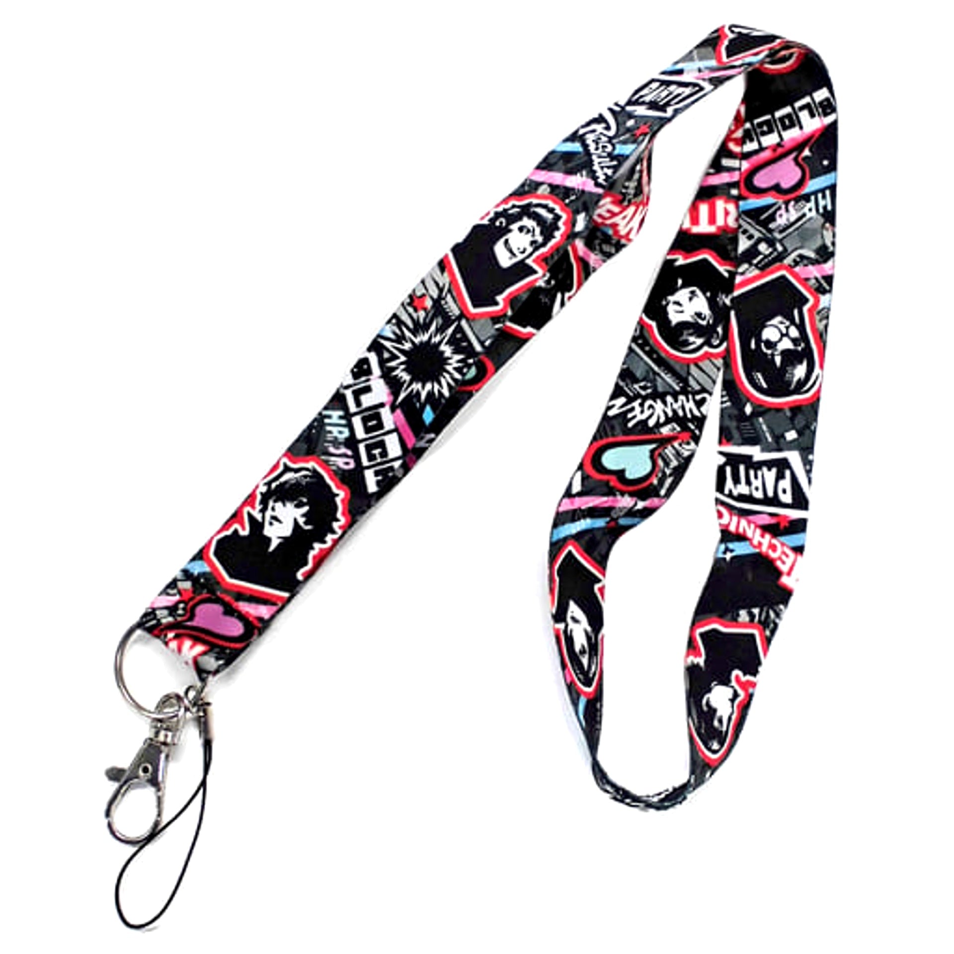 Persona 5 Royal Phantom Thieves Design Rakuten Collection Neck Strap Prize C-1 Keychains [USED]