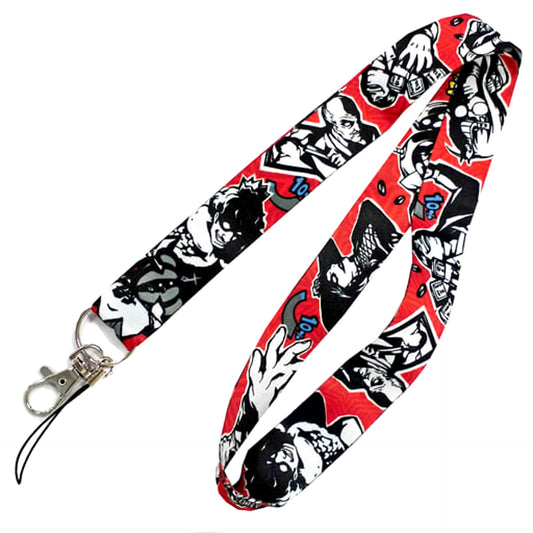 Persona 5 Royal Palace Design Rakuten Collection Neck Strap Prize C-3 Keychains [USED]
