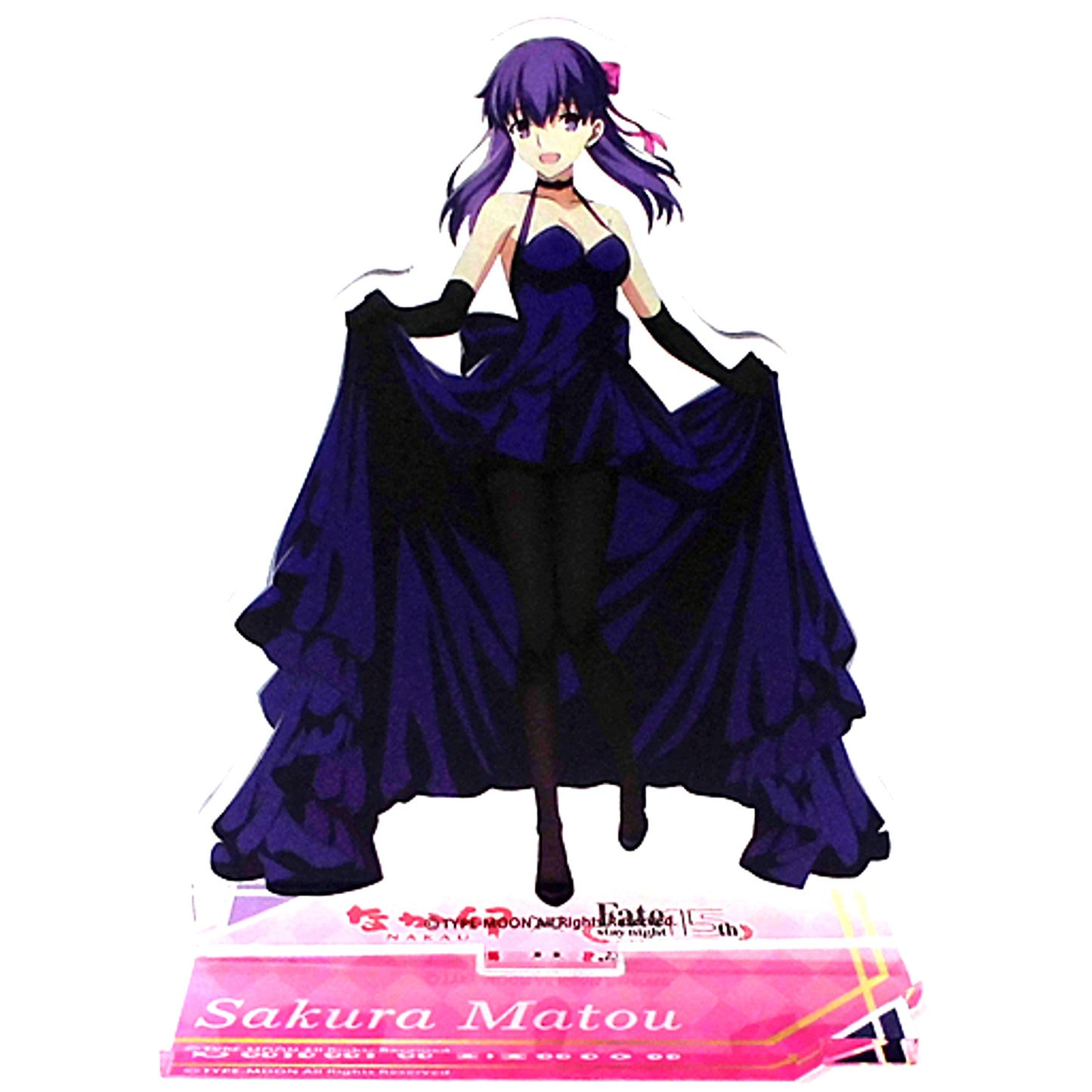 Sakura Matou Life-size Nakau x Fate/stay night 15th Celebration Project Zensho Net Store Limited Acrylic Stand [USED]