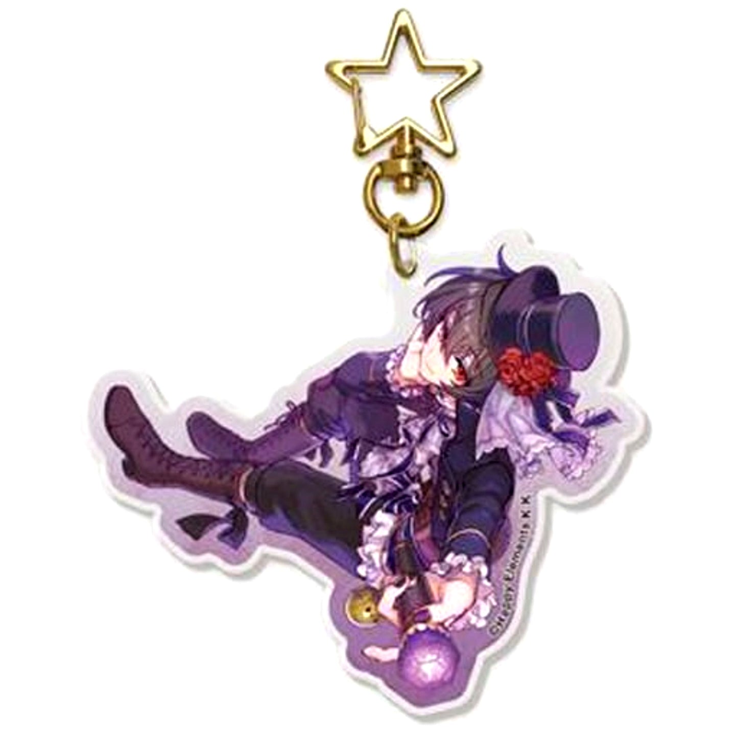 03 Ritsu Sakuma Merc Storia x Ensemble Stars! Keychain [USED]