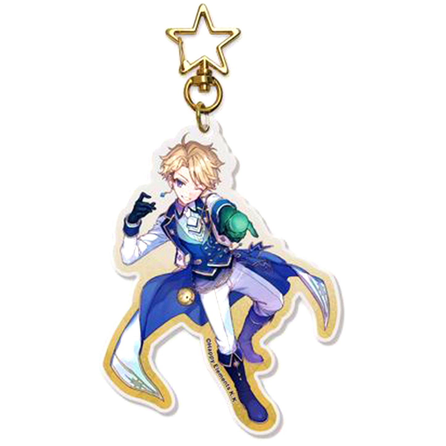 04 Arashi Narukami Merc Storia x Ensemble Stars! Keychain [USED]