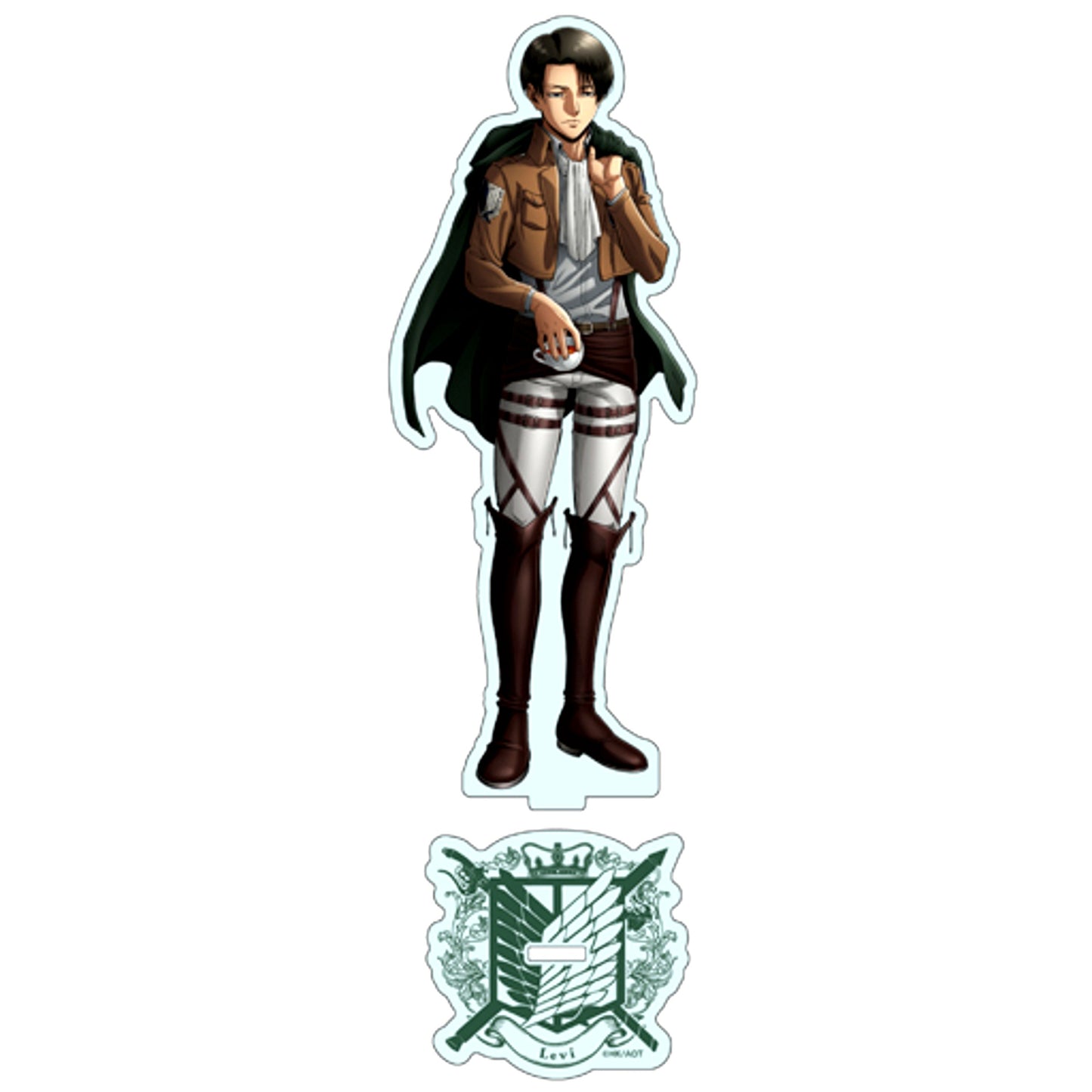 Levi Attack on Titan Illustration Acrylic Figure M [USED]