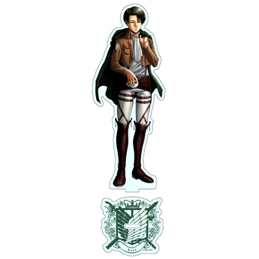 Levi Attack on Titan Illustration Acrylic Figure M [USED]