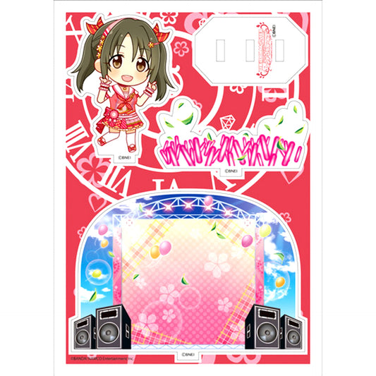Kana Imai 15 Acrylic Character Plate Puchi Idolmaster Cinderella Girls [USED]