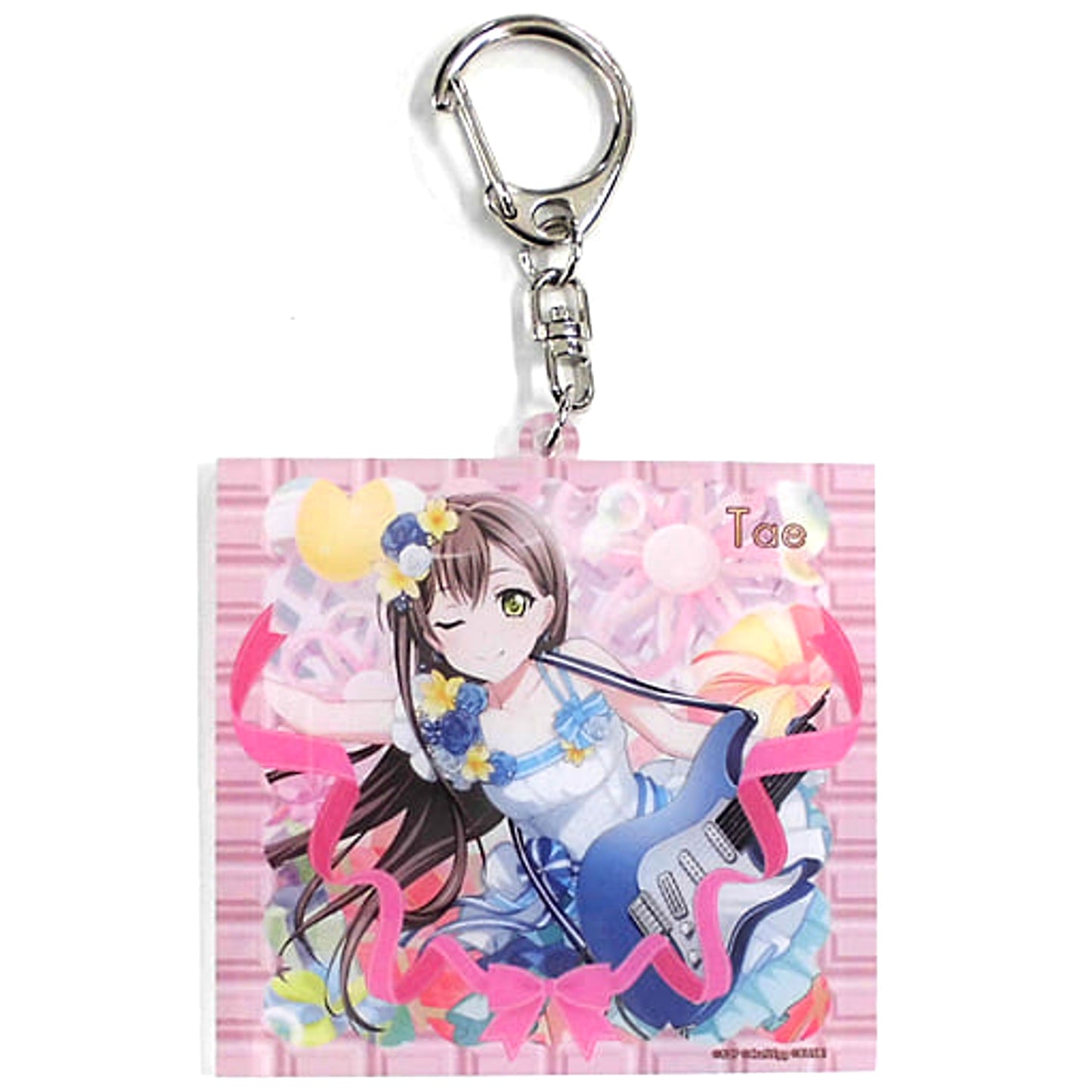 BanG Dream! Girls Band Party! Tae Hanazono Chocolate Motif Acrylic Keychain Keychains [USED]