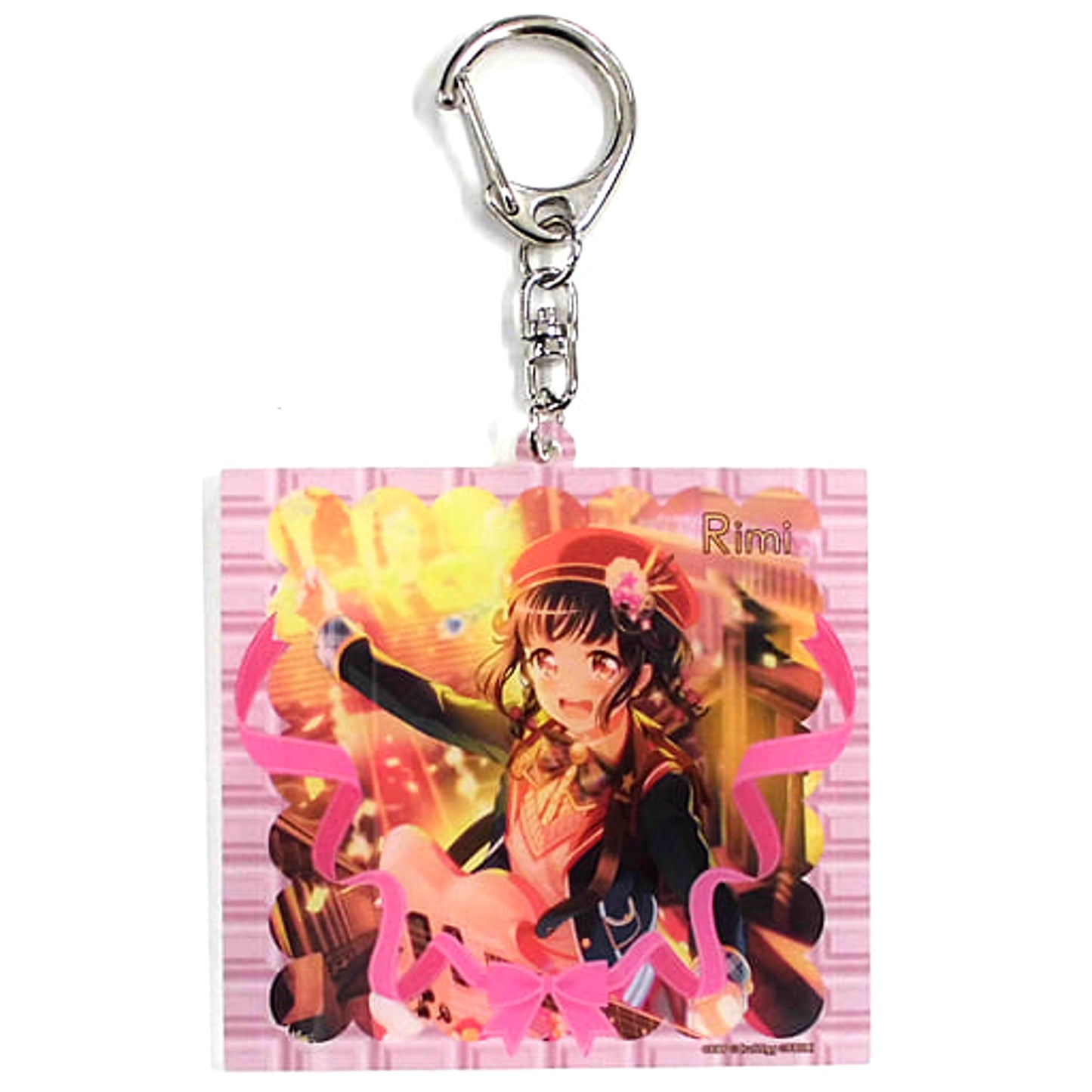 BanG Dream! Girls Band Party! Rimi Ushigome Chocolate Motif Acrylic Keychain Keychains [USED]