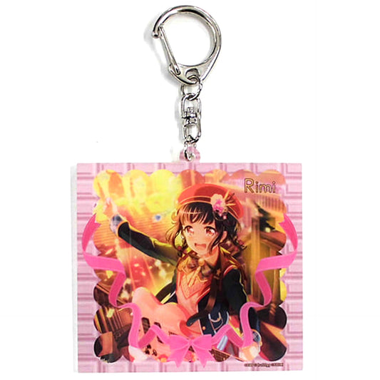 BanG Dream! Girls Band Party! Rimi Ushigome Chocolate Motif Acrylic Keychain Keychains [USED]