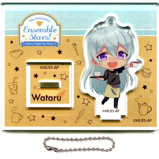 Wataru Hibiki Starry Night Tea Party Trading Acrylic Stand with Ball Chain C-BOX Ensemble Stars! [USED]