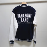 Hanazono Tae Sweat Stajan Navy x White L Size BanG Dream! Girls Band Party! x WEGO Vol.2 Character apparel [USED]