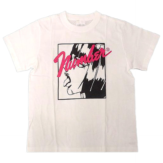 Bruno Bucciarati JoJo's Bizarre Adventure: Golden Wind X Number(NIIne Exclusive T-Shirt White S Size Character apparel [USED]