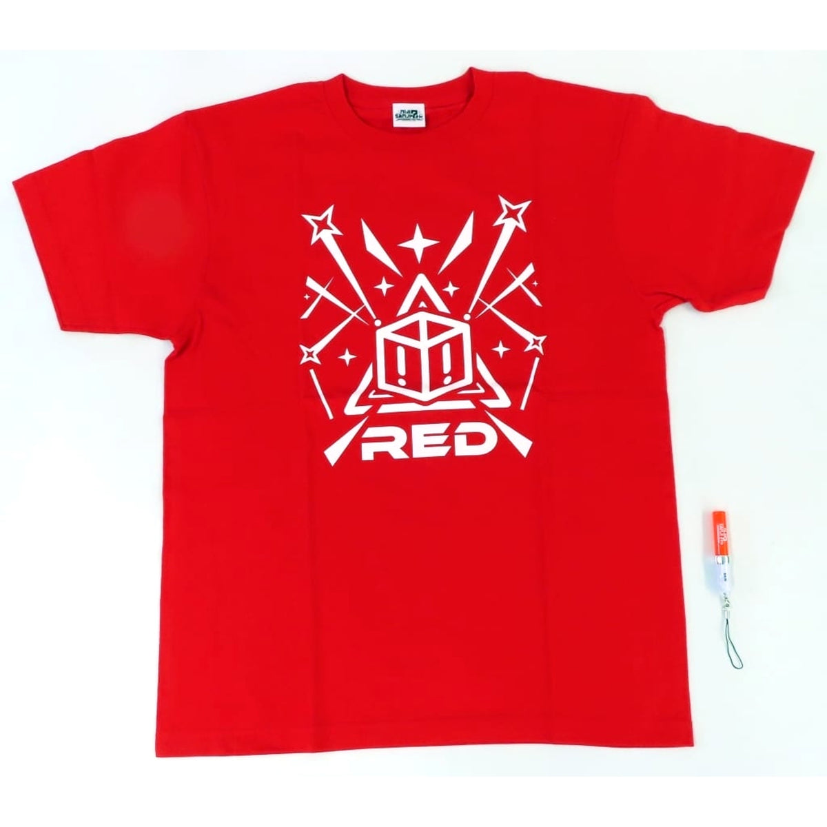 Virtual YouTuber Nijisanji Icon T-Shirt Set Red Free Size Nijisanji Fes 2025 [USED]