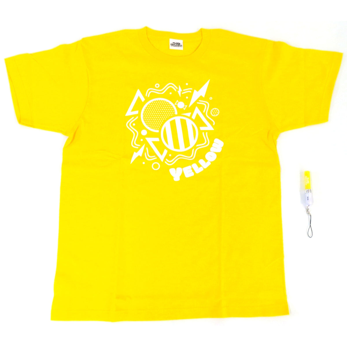 Virtual YouTuber Nijisanji Icon T-shirt Set Yellow Free Size Nijisanji Fes 2025 [USED]