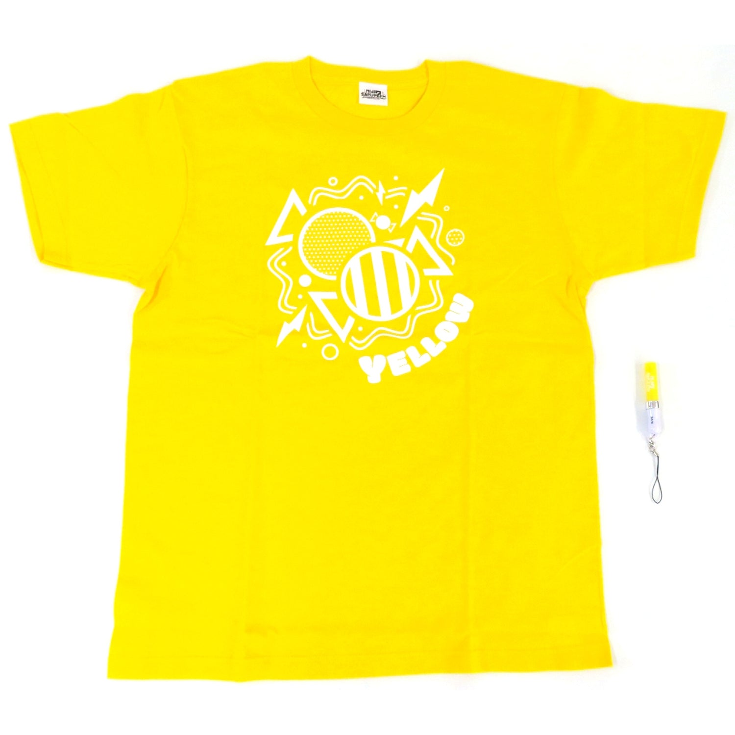 Virtual YouTuber Nijisanji Icon T-shirt Set Yellow Free Size Nijisanji Fes 2025 [USED]