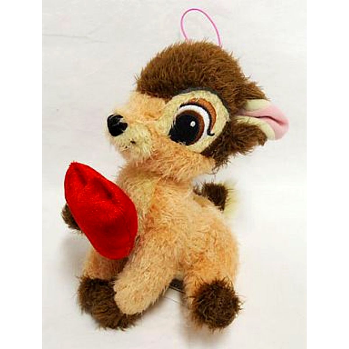 Bambi Disney Characters Chibi-zu Cute Size Big Group Heart Plush [USED]